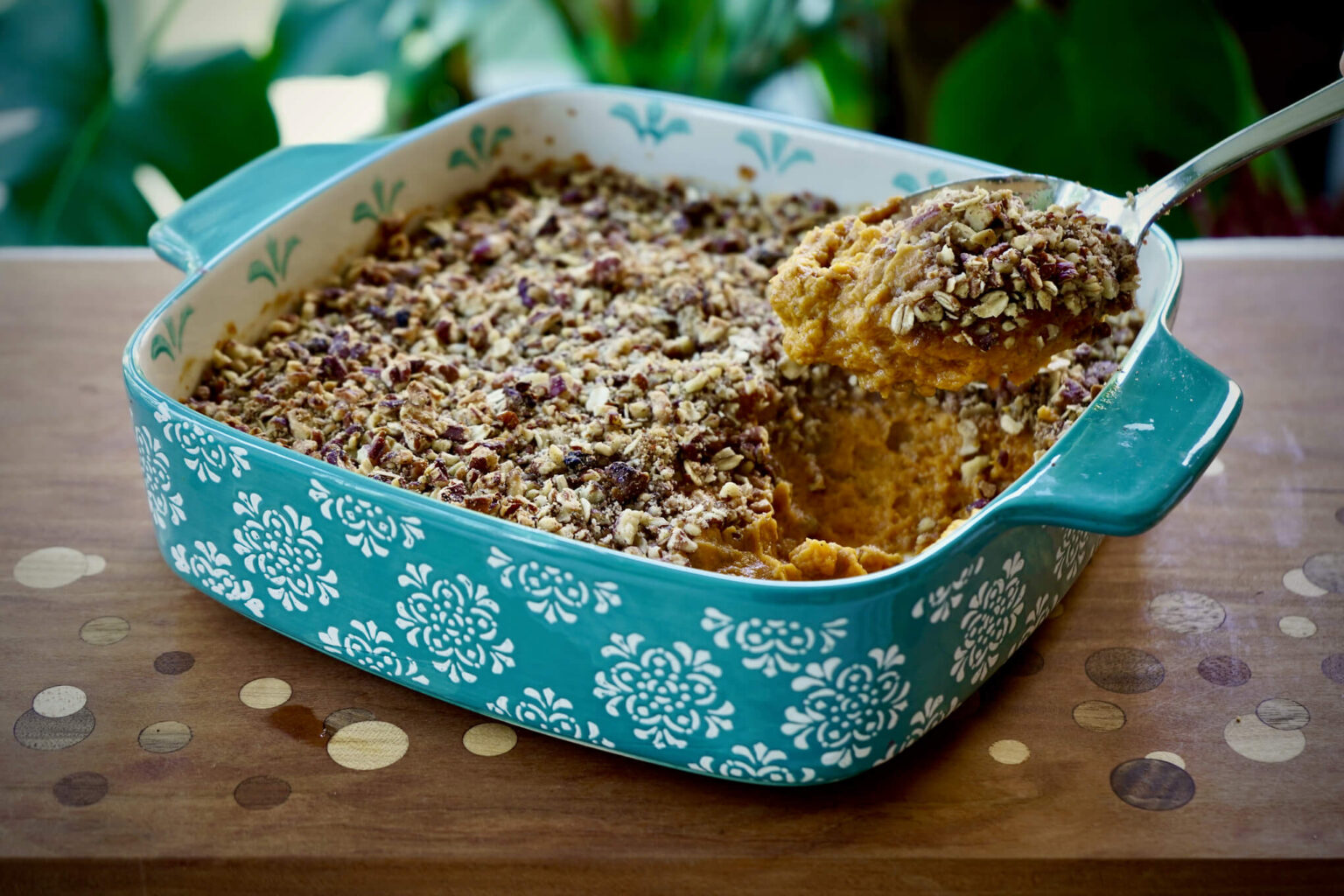 Vegan Sweet Potato Casserole - The Whole Food Plant Based Cooking Show